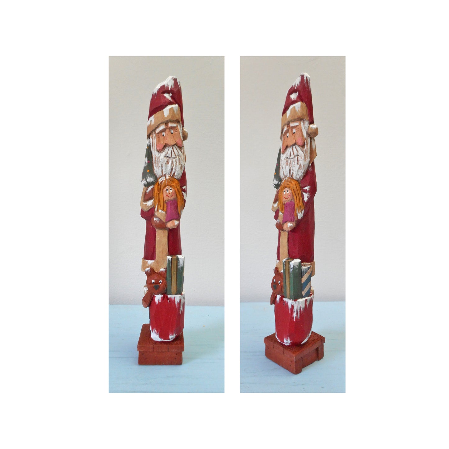 Traditional Pencil Santa Claus