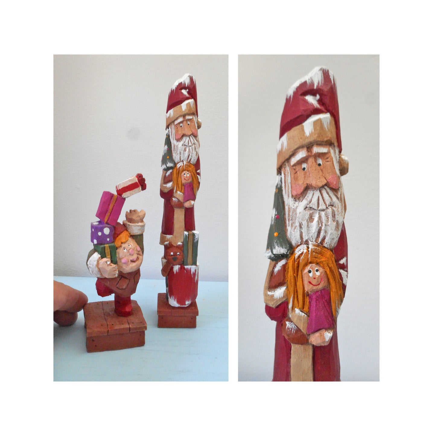 Traditional Pencil Santa Claus